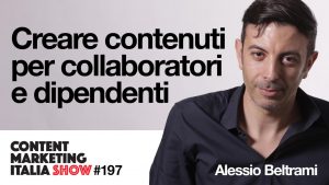 creare contenuti per collaboratori e dipendenti